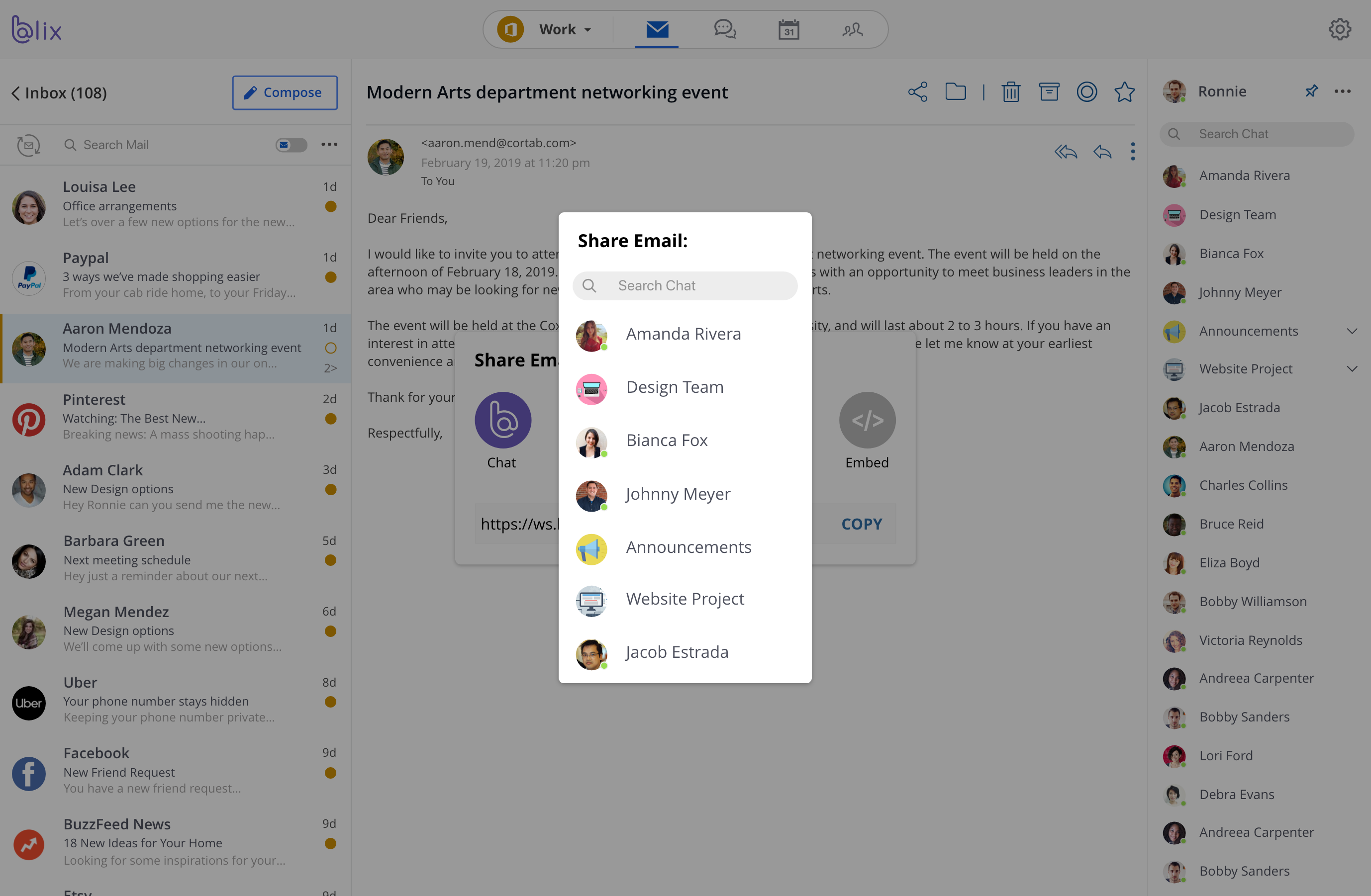 Blix desktop screenshot 5